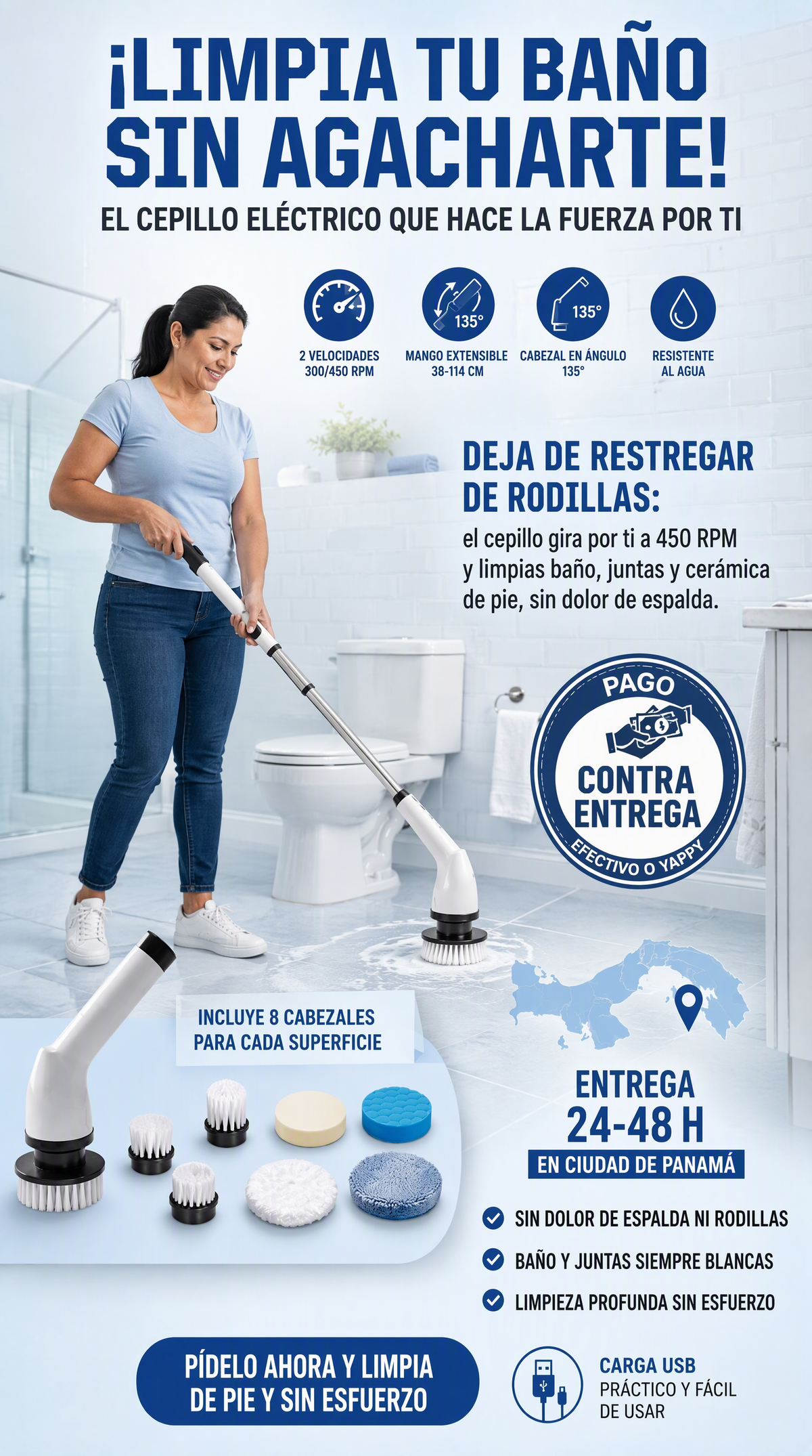 Pago contra entrega y entrega 24-48 h en Panamá