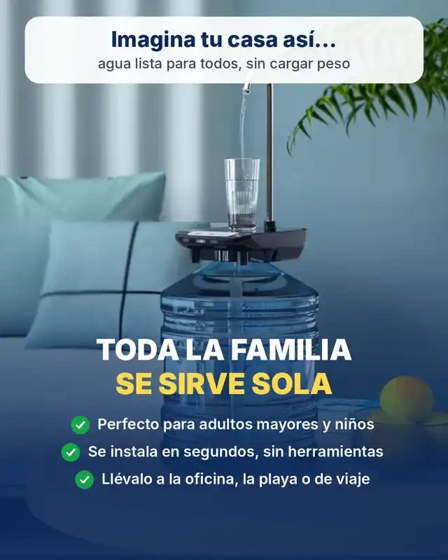 Imagina tu casa así - toda la familia se sirve sola