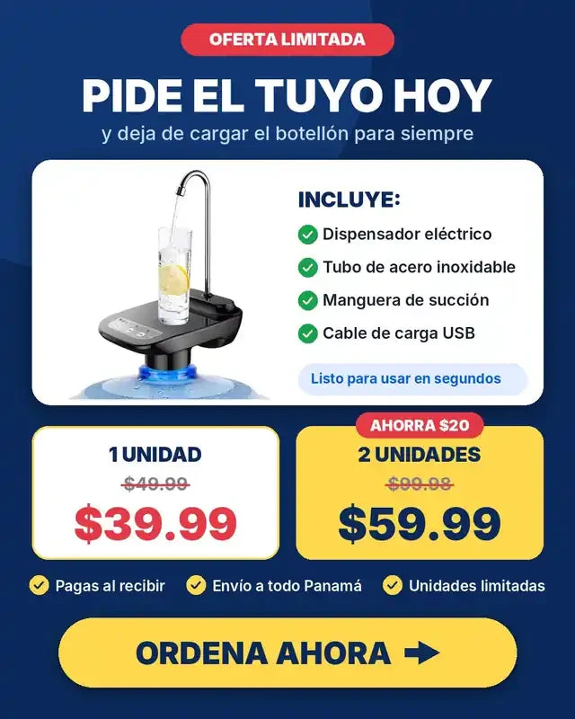 Oferta especial Panamá - pide el tuyo hoy, pago contra entrega